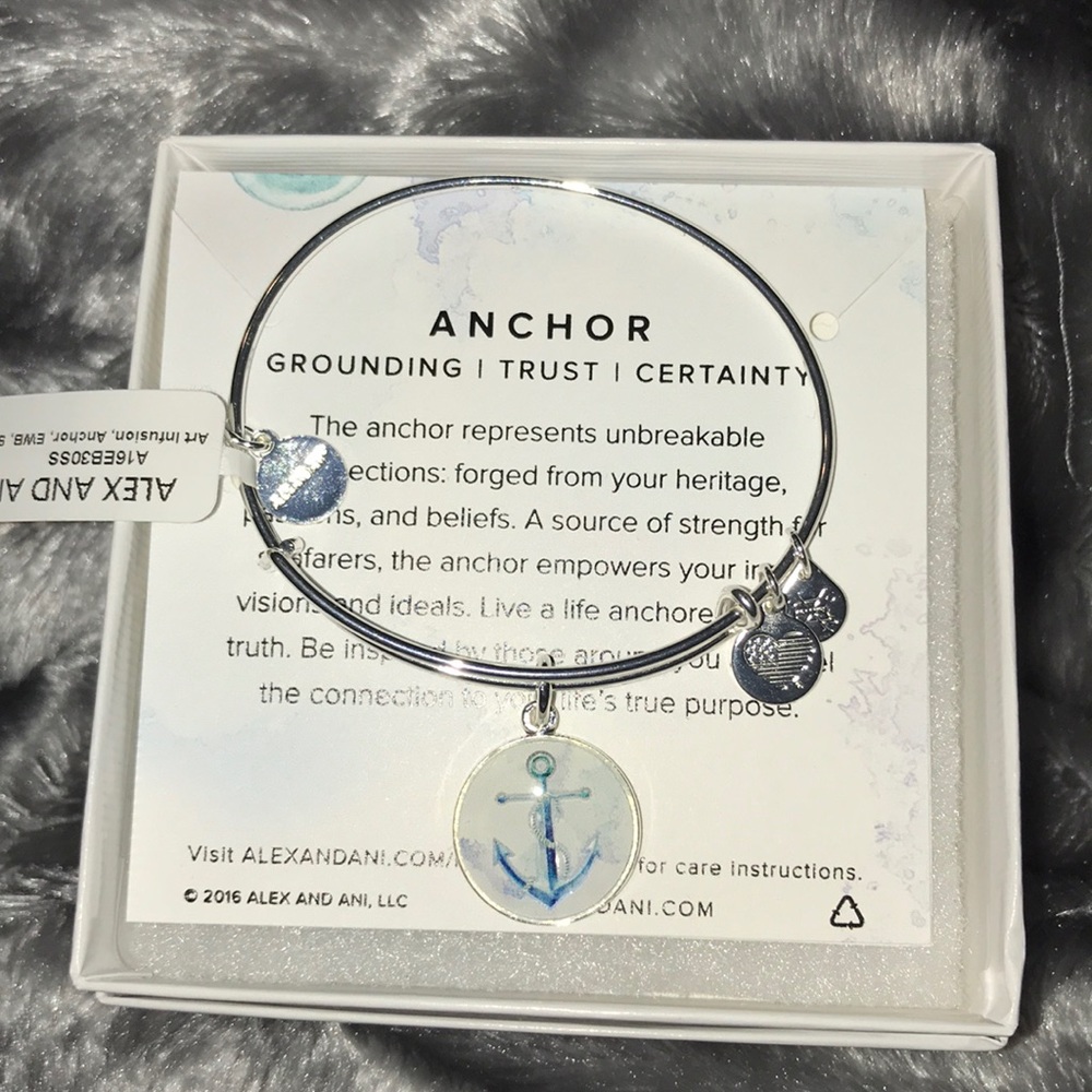 Alex and Ani Anchor bangle